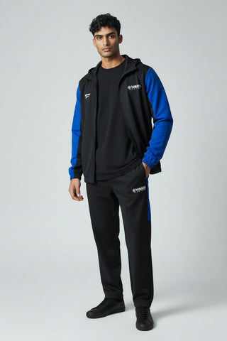 Ensemble survêtements Yamaha Premium Line – Noir avec détails bleu